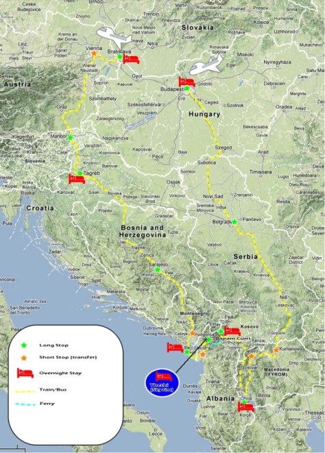 Where it all Begins - 12 Countries in 12 Days!